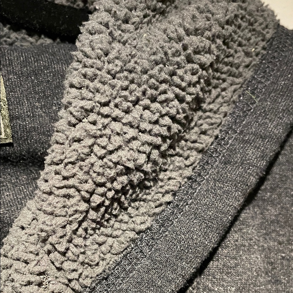 BC Clothing Co. Sherpa Lined Zip Hoodie | Men’s Small | Charcoal Gray - Picture 4 of 10